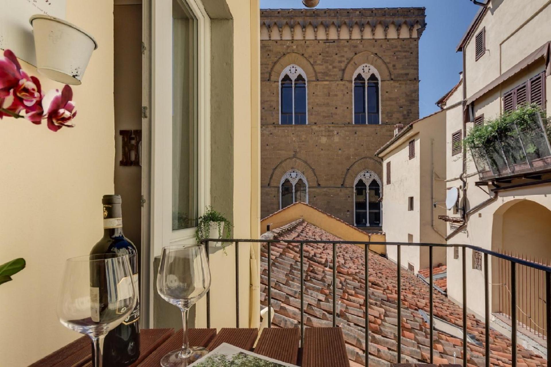 Apartments Florence - Cimatori Balcony Esterno foto